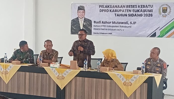 Ketua DPRD Kabupaten Sukabumi Gelar Reses Perdana Tahun Sidang 2026 di Sagaranten