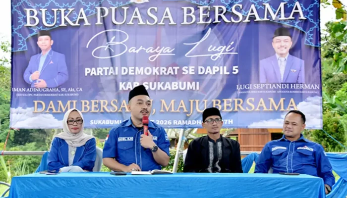 Dewan Lugi Septiadi Gelar Silaturahmi, Santunan, dan Bukber Bersama Kader Demokrat Dapil V