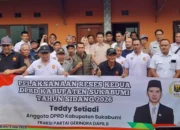 Reses di Desa Kompa, Teddy Setiadi Siap Kawal Pembangunan Lapang Kaliki