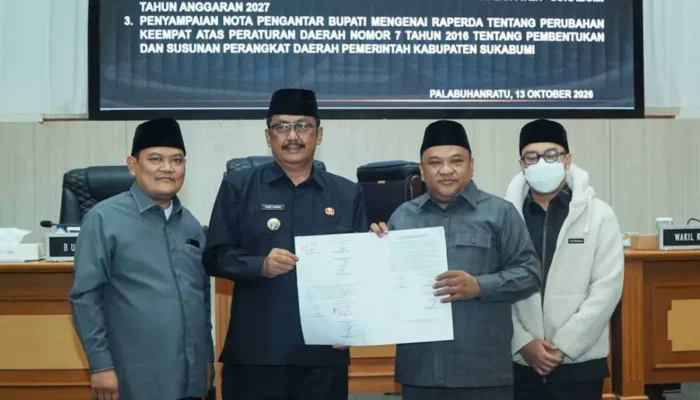DPRD Sukabumi Sepakati APBD 2027, Bupati Asep Japar Tekankan Anggaran Tepat Sasaran