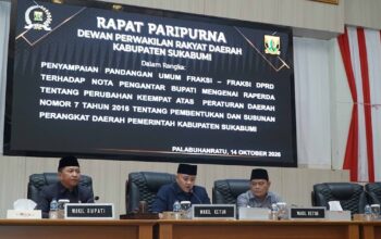 Raperda Perubahan SOTK Masuk Pansus DPRD Sukabumi, Efisiensi Birokrasi Jadi Perhatian